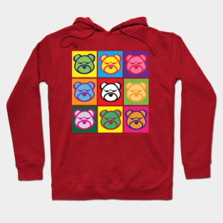 Warhol Bears Hoodie